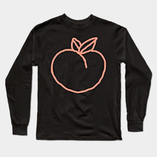 Peach Long Sleeve T-Shirt